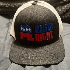 Richardson Raised Right hat. Brand new.